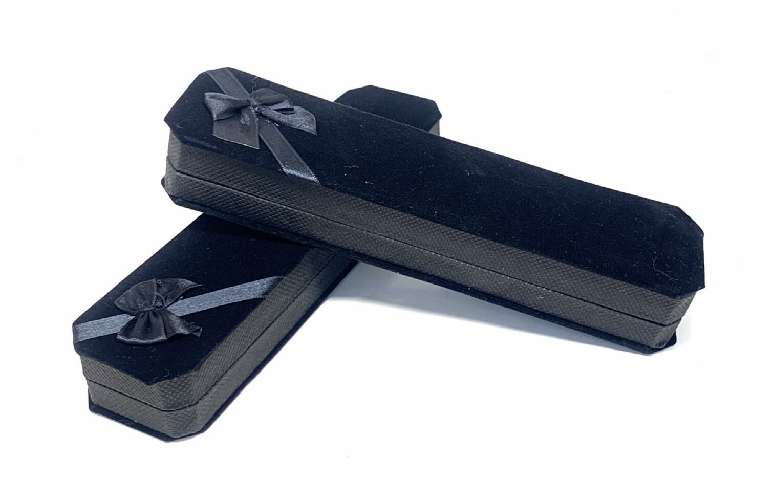 SİYAH KUMAŞ KURDELELİ HEDİYELİK TESBİH KUTU