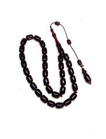 BELÇİKA KATALİN KIRMIZI KAPSÜL MODEL TESBİH