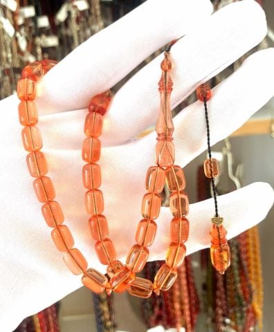 BELÇİKA KATALİN GÜN BATIM NEON KAPSÜL MODEL TESBİH