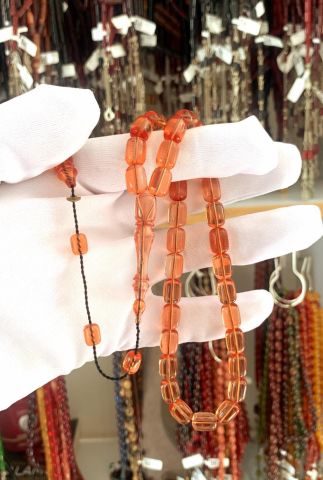 BELÇİKA KATALİN GÜN BATIM NEON KAPSÜL MODEL TESBİH