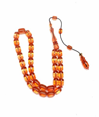 BELÇİKA KATALİN GÜN BATIM NEON KAPSÜL MODEL TESBİH