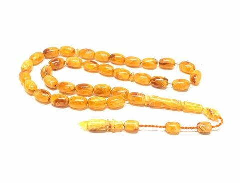 TURUNCU KAPSÜL MODEL GALALİT TESBİH