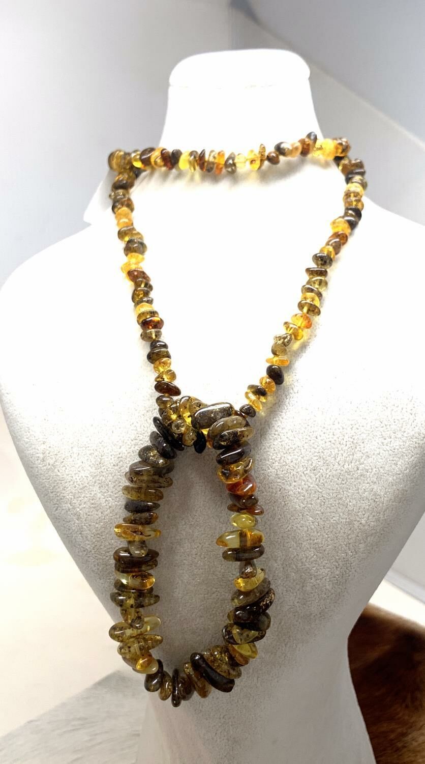 KAYA KEHRİBAR KOLYE BİLEKLİK SETİ