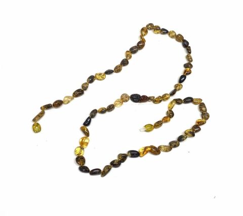 KAYA KEHRİBAR YETİŞKİN KOLYE