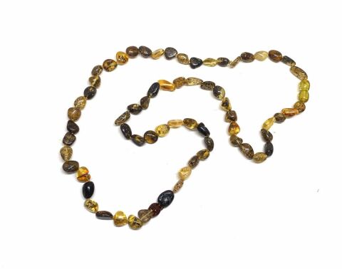 KAYA KEHRİBAR YETİŞKİN KOLYE