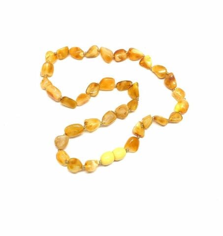 DAMLA KEHRİBAR BEBEK KOLYE