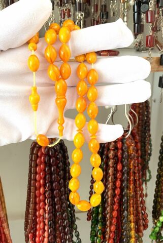 YENİ ÇUBUK MALZEMEDEN BAĞA BEYZİ MODEL TESBİH