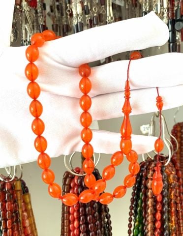 ZAR KEHRİBAR BEYZİ MODEL 0.6 DELİM TESBİH