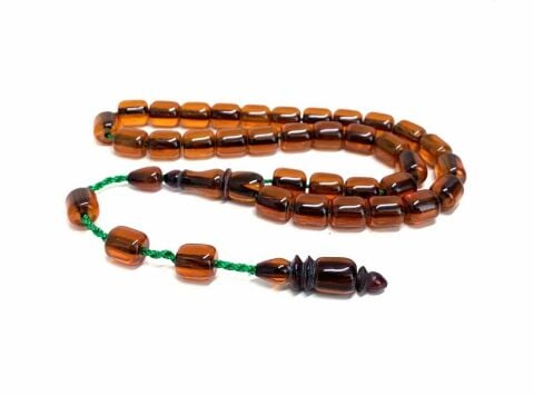 OSMANLI BENZETME SIKMA KEHRİBAR KAPSÜL MODEL TESBİH