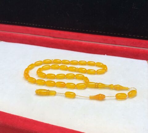 SARI ZAR KEHRİBAR BEYZİ MODEL TESBİH