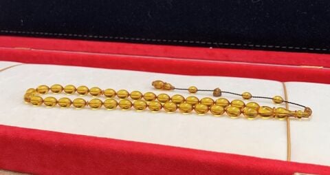 SARI BEYZİ MODEL ATEŞ KEHRİBARI