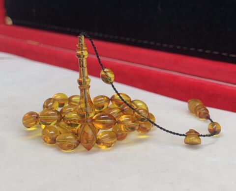 SARI BEYZİ MODEL ATEŞ KEHRİBARI