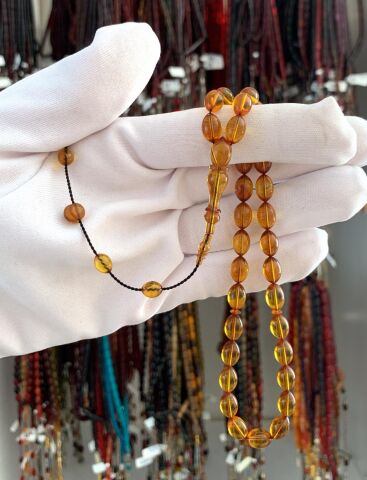 SARI BEYZİ MODEL ATEŞ KEHRİBARI