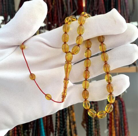 SARI BEYZİ MODEL ATEŞ KEHRİBARI