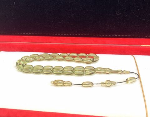 AÇIK YEŞİL BELÇİKA KATALİN BEYZİ MODEL TESBİH