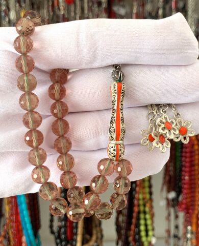 ZULTANİT TAŞLI İTALYAN BAFON İMAMELİ TESBİH