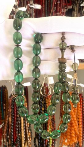 ATEŞ KEHRİBAR YEŞİL BEYZİ MODEL ÇUBUK  B. BOY