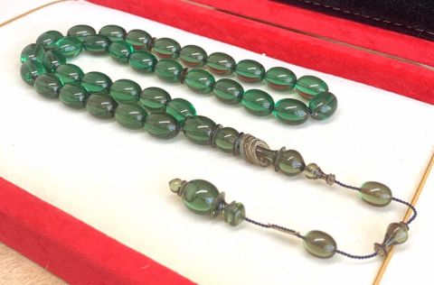 ATEŞ KEHRİBAR YEŞİL BEYZİ MODEL ÇUBUK  B. BOY