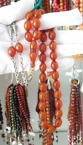 BEYZİ MODEL ZAR KEHRİBAR TESBİH