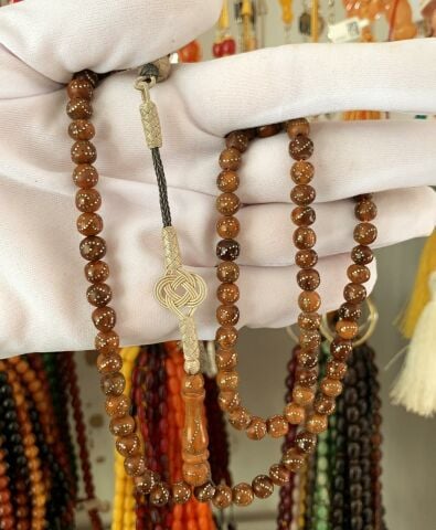 KUKA GÜMÜŞ İŞLEMELİ 99 LU TESBİH