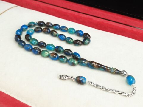 BEYZİ MODEL COLORİST SIKMA  KEHRİBAR  TESBİH