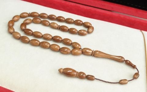 KUKA  KAHVERENGİ  BEYZİ MODEL TESBİH