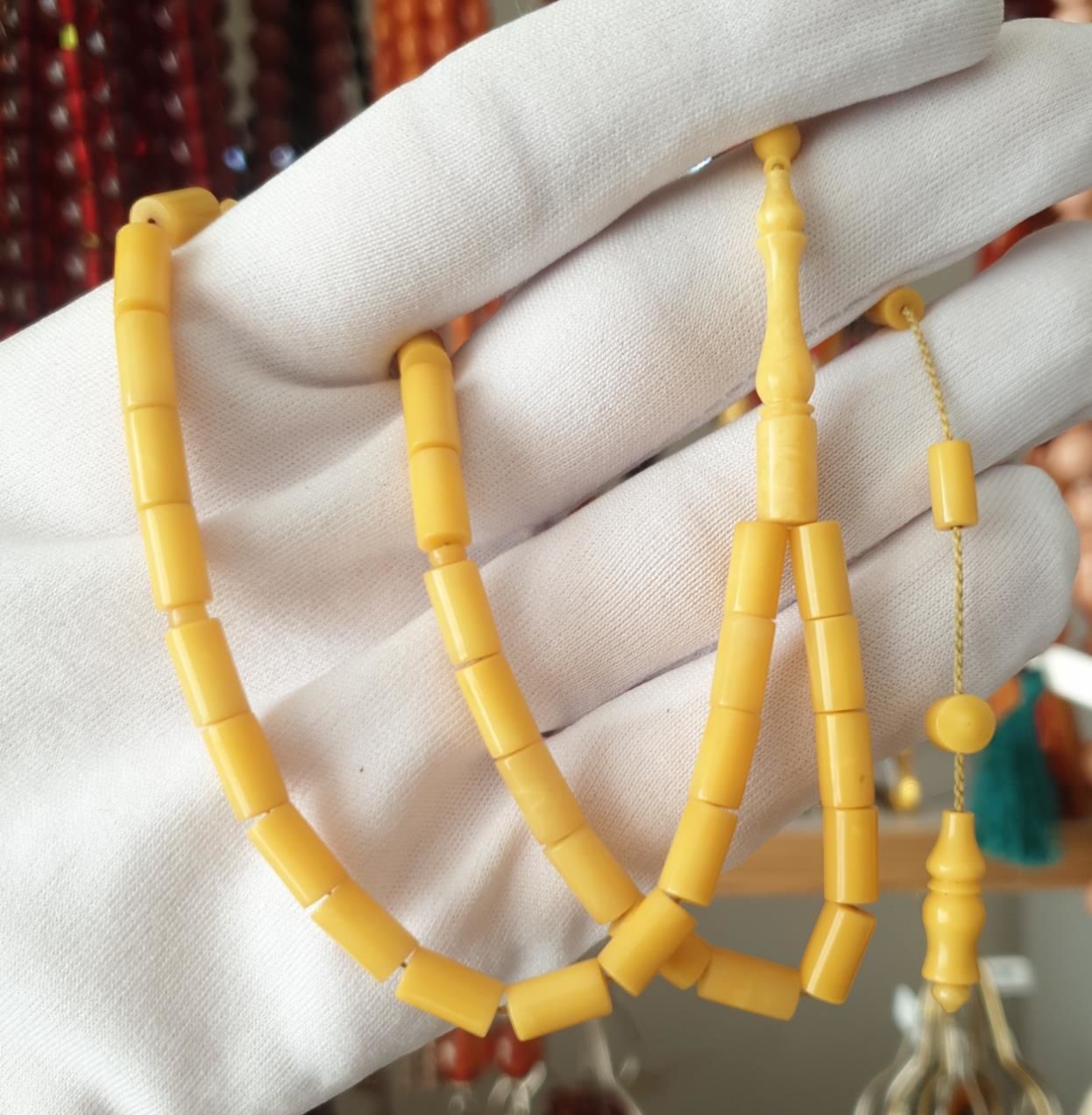 ESKİ KATALİN SARI KESME MODEL TESBİH