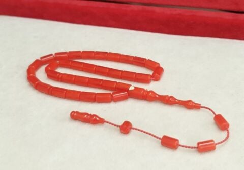 ESKİ  KATALİN  KIRMIZI   EL BOY TESBİH