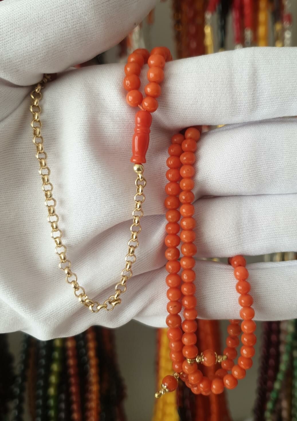 ALTIN MERCANLI 99 LU ORİJİNAL TESBİH