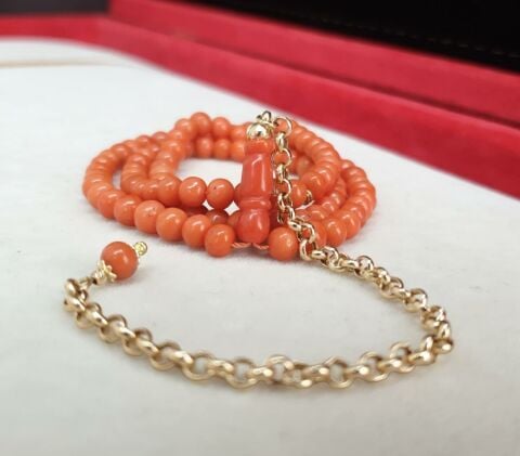 ALTIN MERCANLI 99 LU ORİJİNAL TESBİH