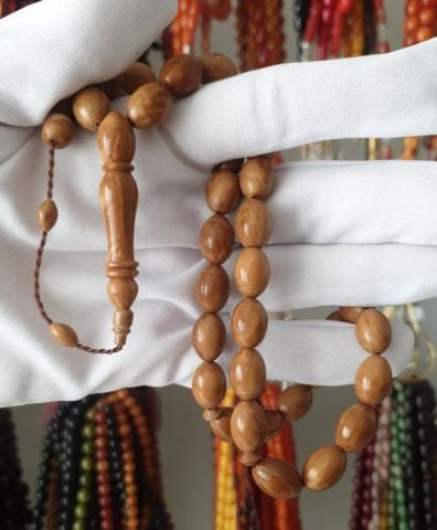 KAHVERENGİ KUKA BEYZİ MODEL TESBİH