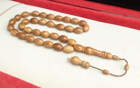 KAHVERENGİ KUKA BEYZİ MODEL TESBİH