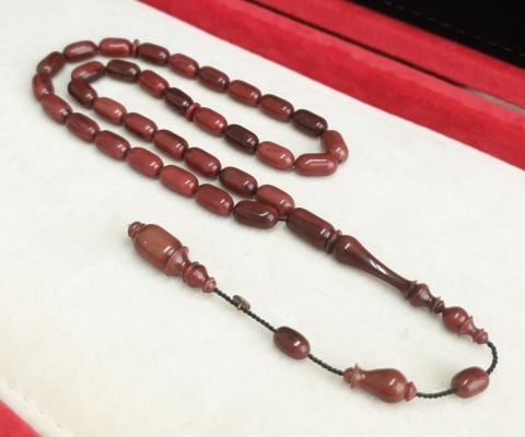 YENİ ÇEKO KATALİN KEHRİBAR TESBİH