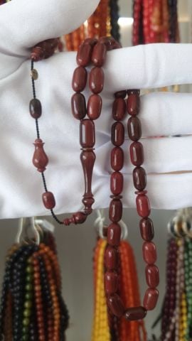 YENİ ÇEKO KATALİN KEHRİBAR TESBİH