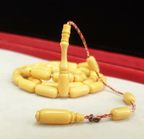 SARI ESKİ ÇUBUK KATALİN TESBİH