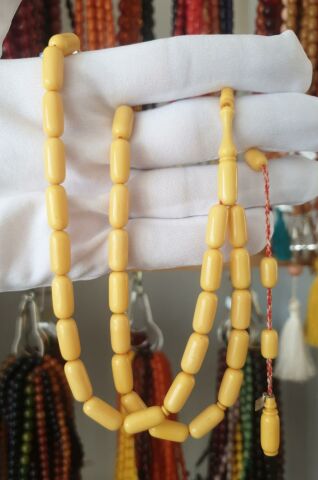 SARI ESKİ ÇUBUK KATALİN TESBİH