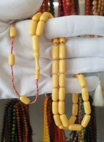 SARI ESKİ ÇUBUK KATALİN TESBİH