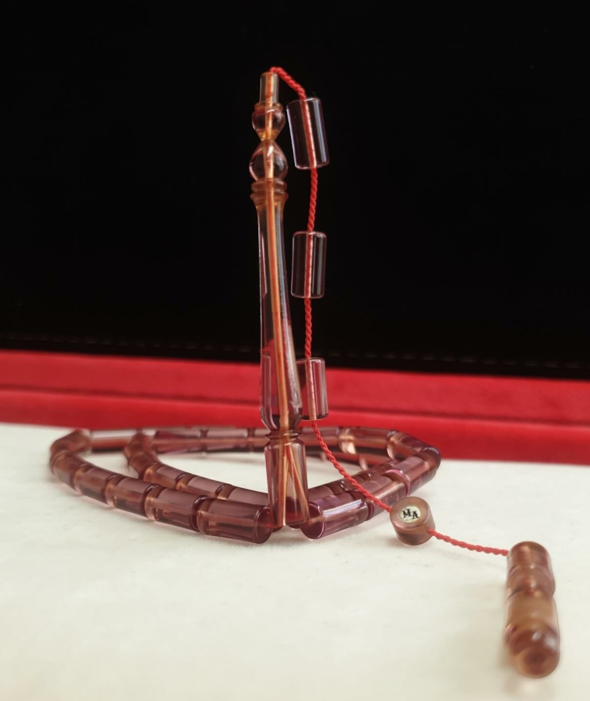 MOR ESKİ KATALİN TESBİH