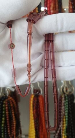 MOR ESKİ KATALİN TESBİH