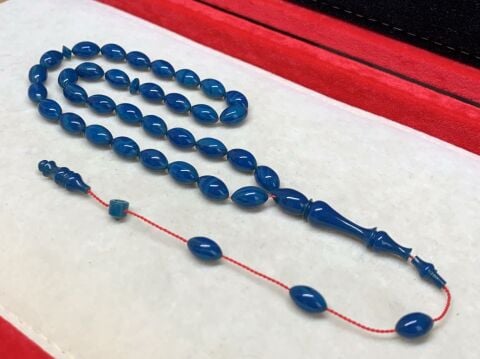 ESKİ KATALİN MAVİ BEYZİ   MODEL TESBİH