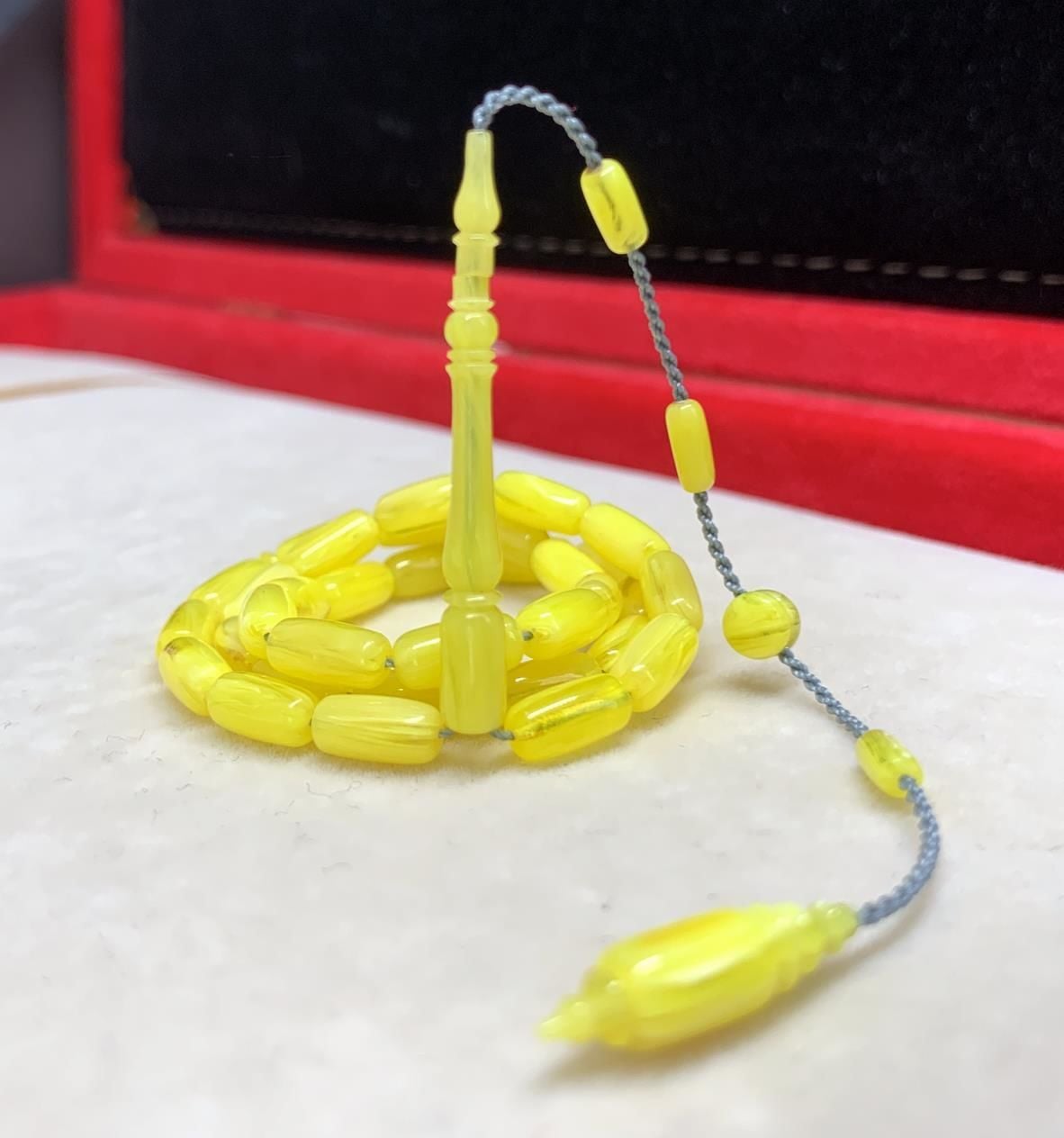 ESKİ KATALİN SARI BİLEK BOY TESBİH