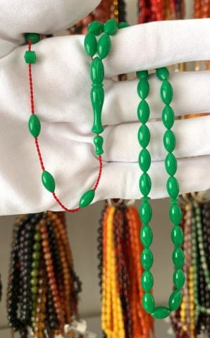 ESKİ  KATALİN   YEŞİL   TESBİH