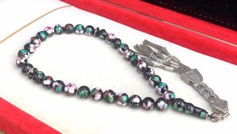 ANTİKA MİNELİ FRANSIZ ESKİ İŞÇİLİK TESBİH