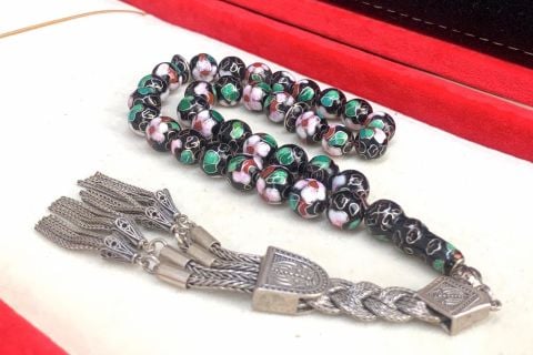 ANTİKA MİNELİ FRANSIZ ESKİ İŞÇİLİK TESBİH