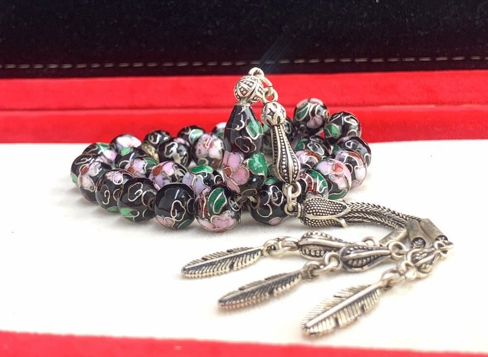 ANTİKA MİNELİ FRANSIZ ESKİ İŞÇİLİK TESBİH