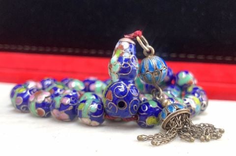 ANTİKA MİNELİ FRANSIZ ESKİ İŞÇİLİK  TESBİH