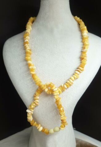 DAMLA KEHRİBAR BİLEKLİK KOLYE SETİ