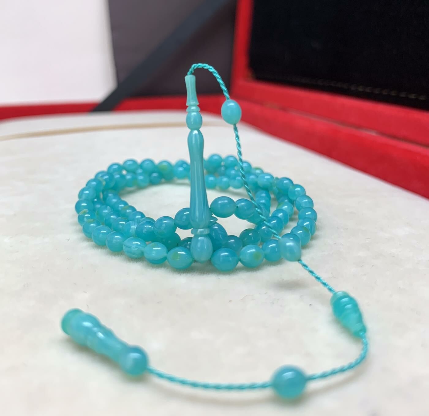 ESKİ KATALİN 99 LU TURKUAZ TESBİH