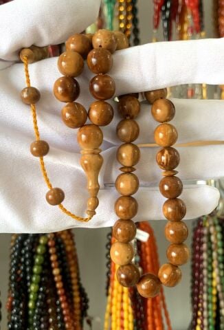 KAHVERENGİ KÜRE MODEL KUKA TESBİH