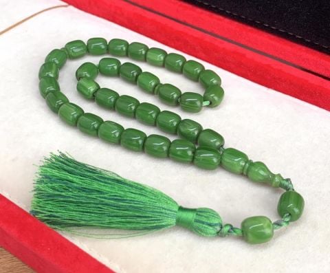 YEŞİL İRİ BOY ORİJİNAL KATALİN TESBİH